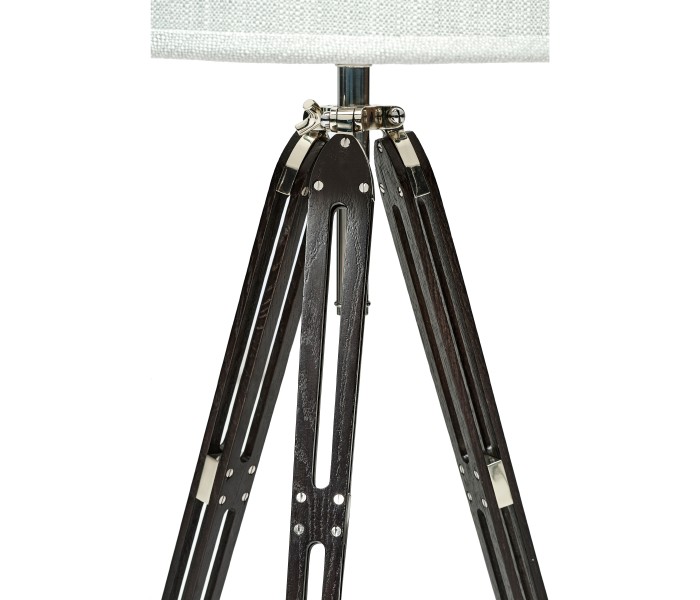 Black Mocha Oak Architectural Table Lamp 28