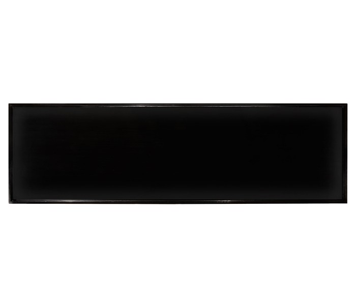 Classic Ebony & Ivory Herringbone Console Table