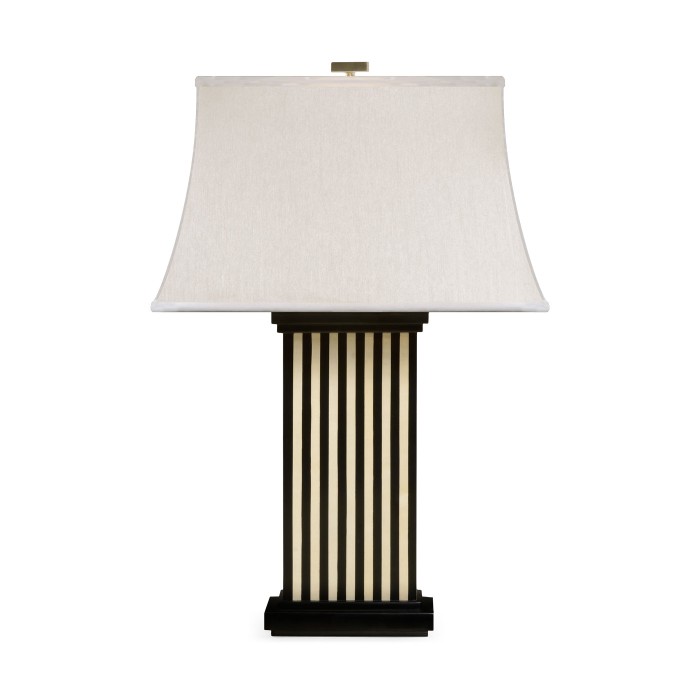 Classic Ebony & Ivory Lamp