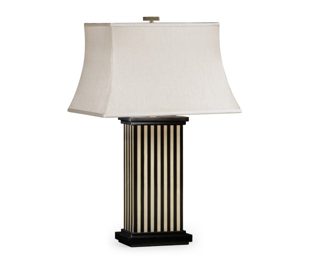 Classic Ebony & Ivory Lamp
