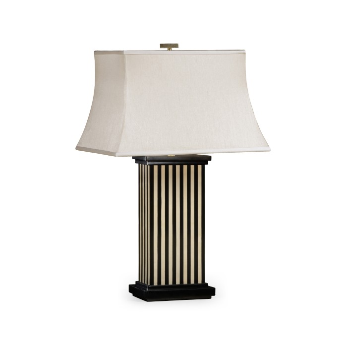 Classic Ebony & Ivory Lamp