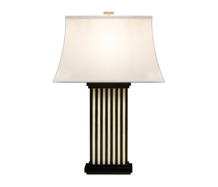Classic Ebony & Ivory Lamp