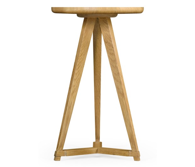Oak & Oyster Side Table