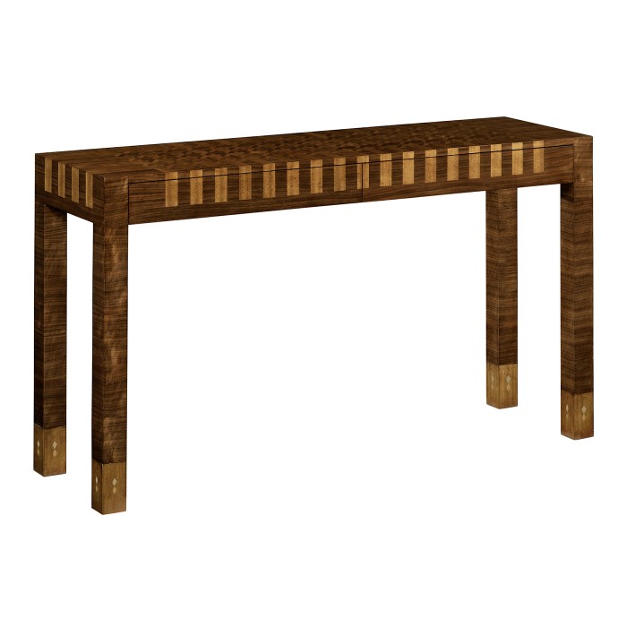 Classic Houndstooth Console