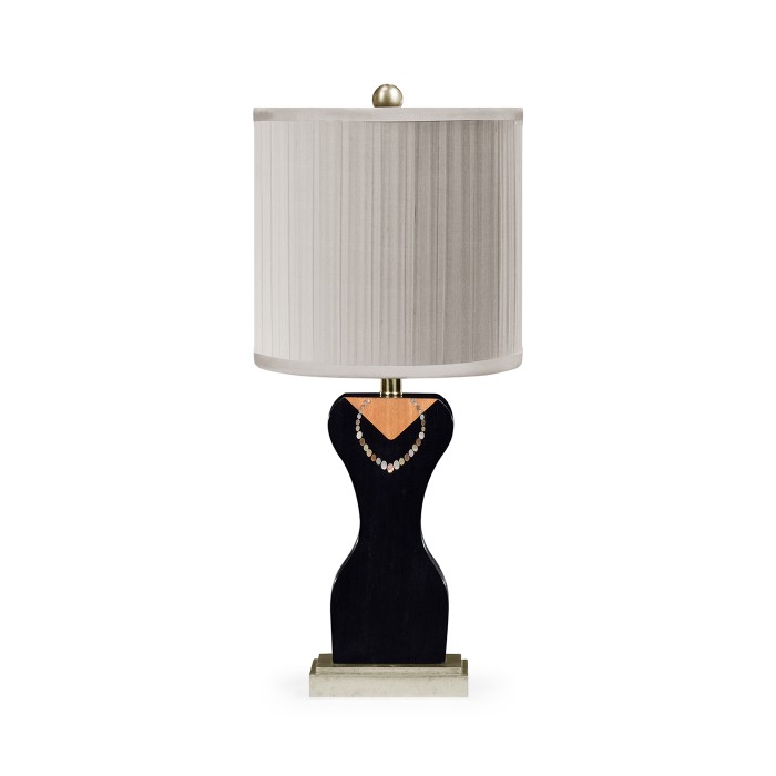Coco's String of Pearls and Little Black Dress Lamp