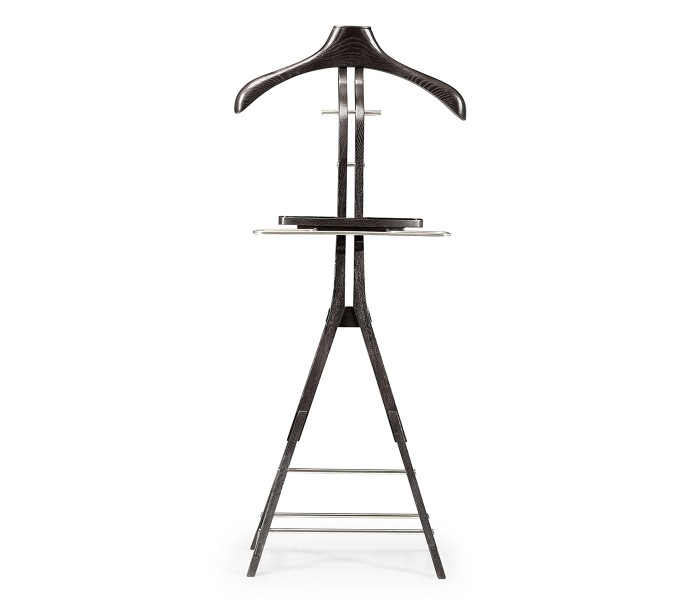 Black Mocha Oak Valet Stand