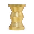 Gilded round wine table