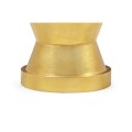 Gilded round wine table