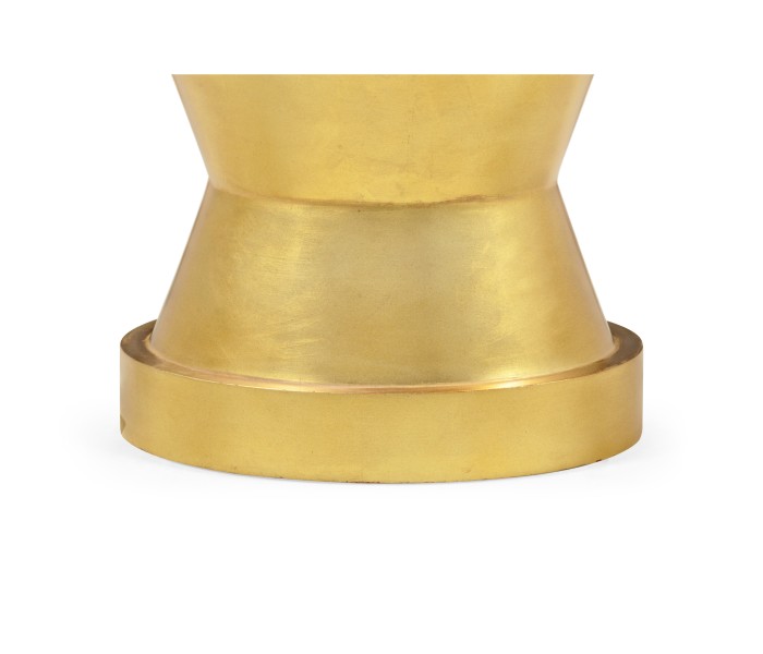Gilded round wine table