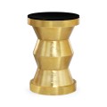 Gilded round wine table