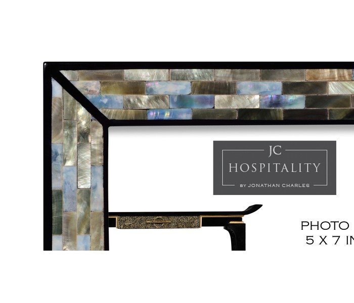 Rectangular Mother of Pearl Picture Frame (5