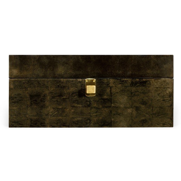 Dark Bronze Rectangular Box