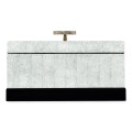 White Smoke Eggshell Rectangular Box
