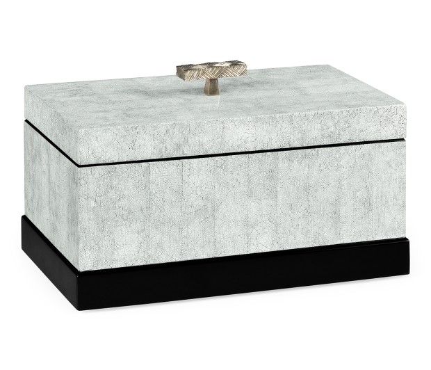 White Smoke Eggshell Rectangular Box