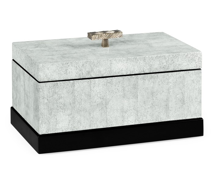 White Smoke Eggshell Rectangular Box