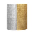 Circular Two-Piece Yin & Yang Gilded & Silver Drinks Table