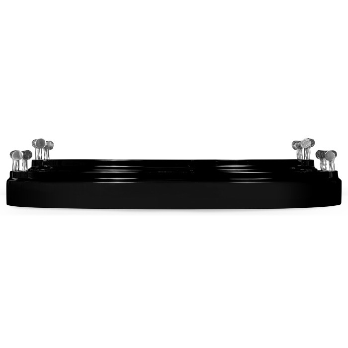 Duo Circular Black Eggshell Tray