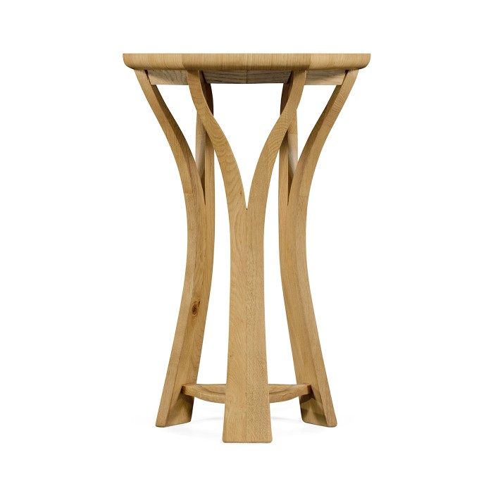 Architectural Hexagonal Oyster Lamp Table
