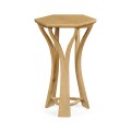 Architectural Hexagonal Oyster Lamp Table