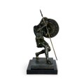 Pair of Dark Bronze Combatant Bookends