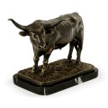 Antique Dark Bronze Longhorn