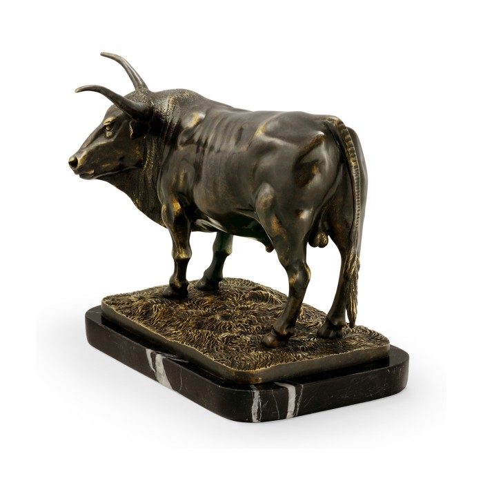 Antique Dark Bronze Longhorn
