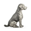 Antique White Brass Beagle Dog