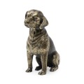Antique Dark Bronze Beagle Dog