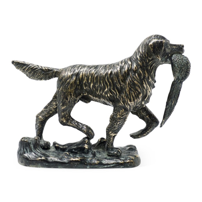 Dark Bronze Golden Retriever Dog