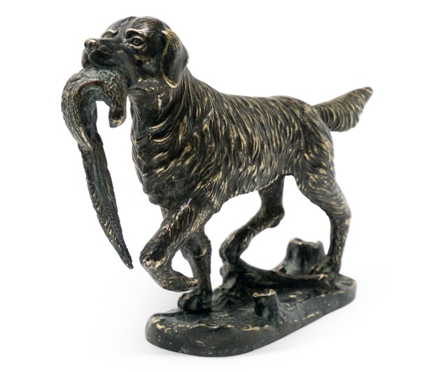 Dark Bronze Golden Retriever Dog