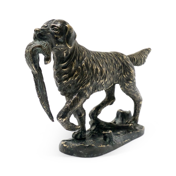 Dark Bronze Golden Retriever Dog