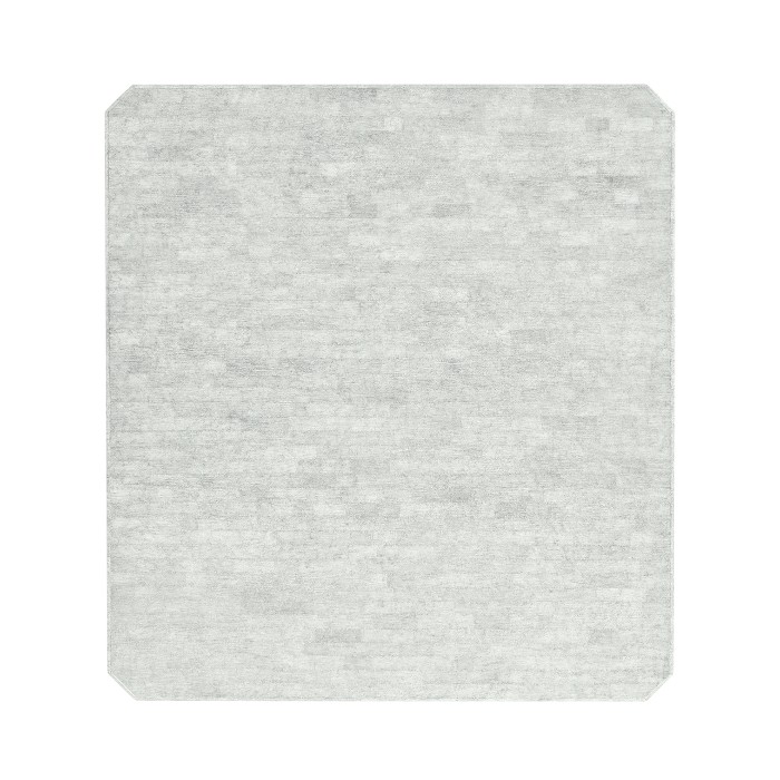 Square White Smoke Eggshell Inlay Coffee Table