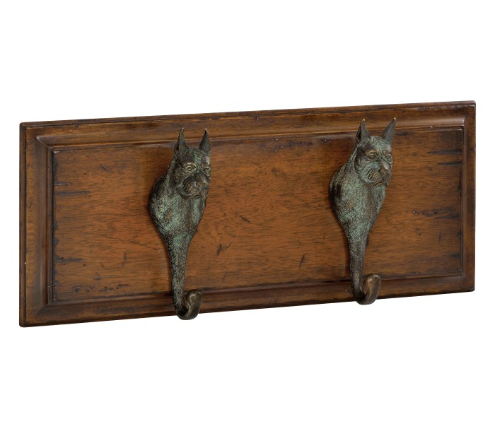 Two Boxer Dog Hangers