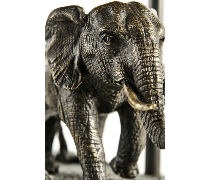 The elephant table lamp (Left)