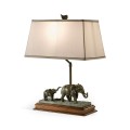 The elephant table lamp (Left)