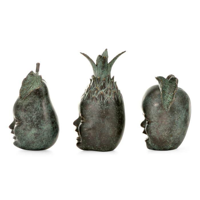 Dark Bronze Fruit & Children'S Faces