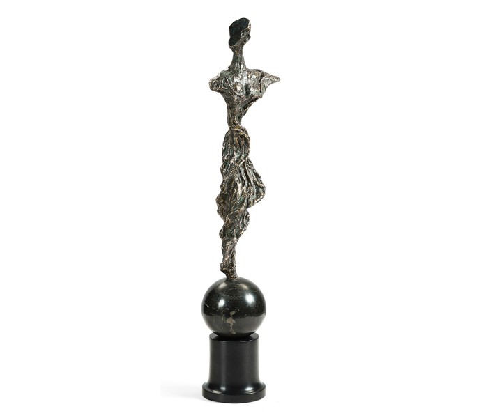Dark Bronze Mod Statue