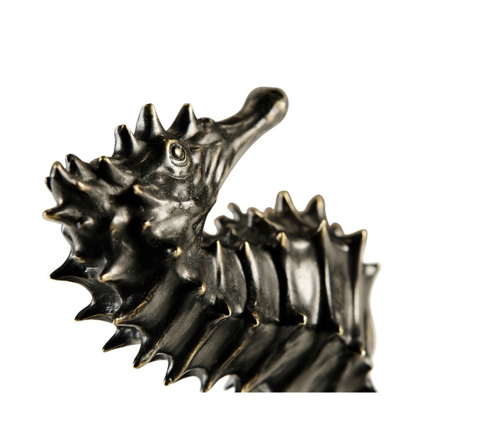 Antique Dark Bronze Seashorse