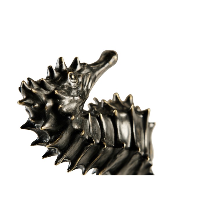 Antique Dark Bronze Seashorse