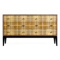 Pale Tartan Six-Drawer Dresser