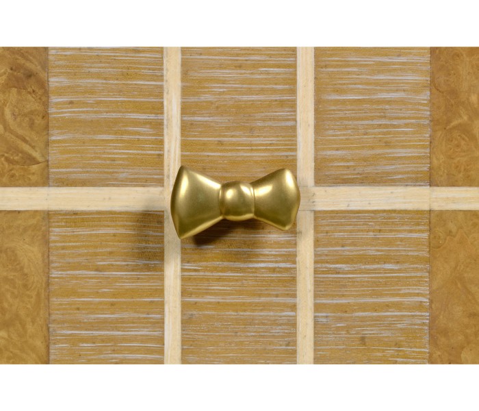 Pale Tartan Six-Drawer Dresser