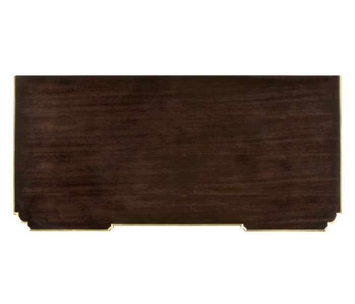Chest of Drawers with Eggshell Inlay & Brass Details