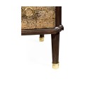 Chest of Drawers with Eggshell Inlay & Brass Details