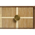 Pale Tartan Two-Drawer Nightstand