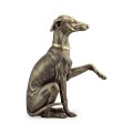 Light Brass Whippet Dog