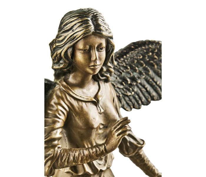 Antique Light Brown Brass Angel