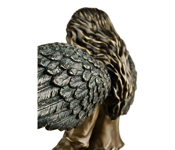 Antique Light Brown Brass Angel