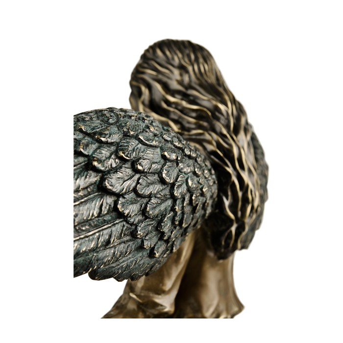 Antique Light Brown Brass Angel
