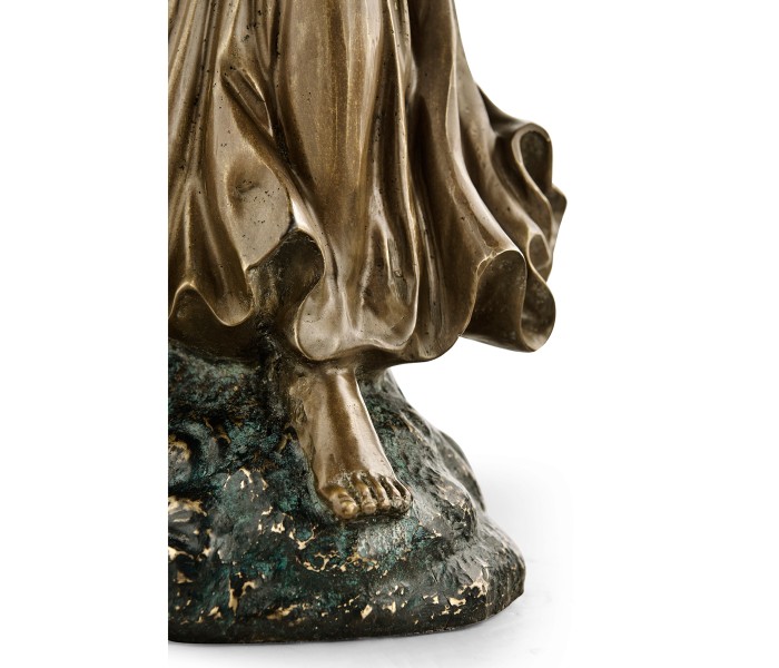 Antique Light Brown Brass Angel