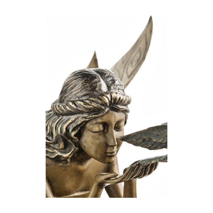 Antique Light Brown Brass Fairy